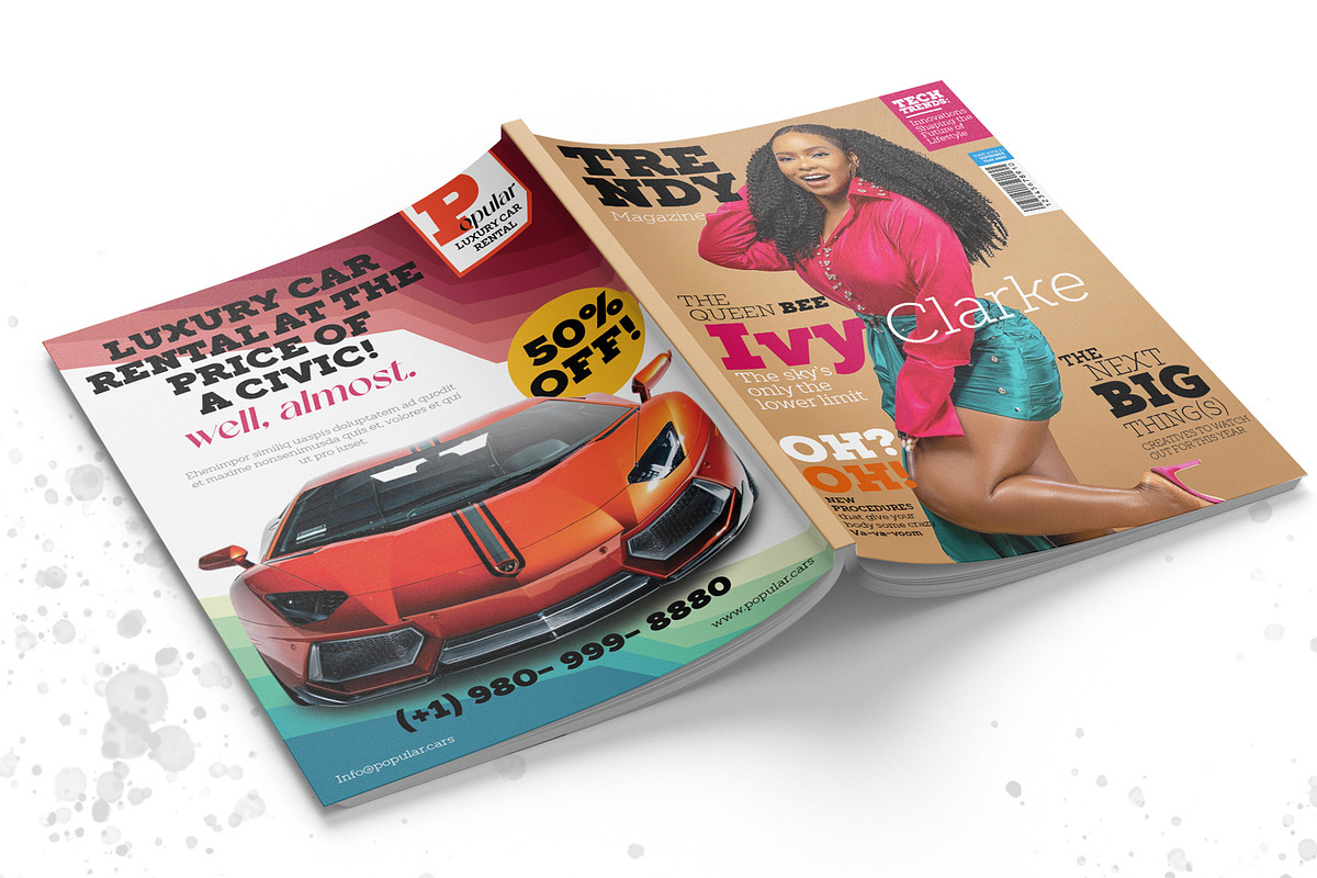 Magazine Template, a Magazine Template by Red Cactus Creative (Photo 3 of 20)