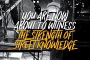 Naughty Klan - Street Type, a Font by ikiiko (Thumbnail 5 of 8)
