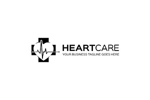 HeartCare Logo Template