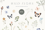Wild Flower Watercolor & Greenery, a Decorative Illustration by Laras Wonderland (Thumbnail 12 of 15)