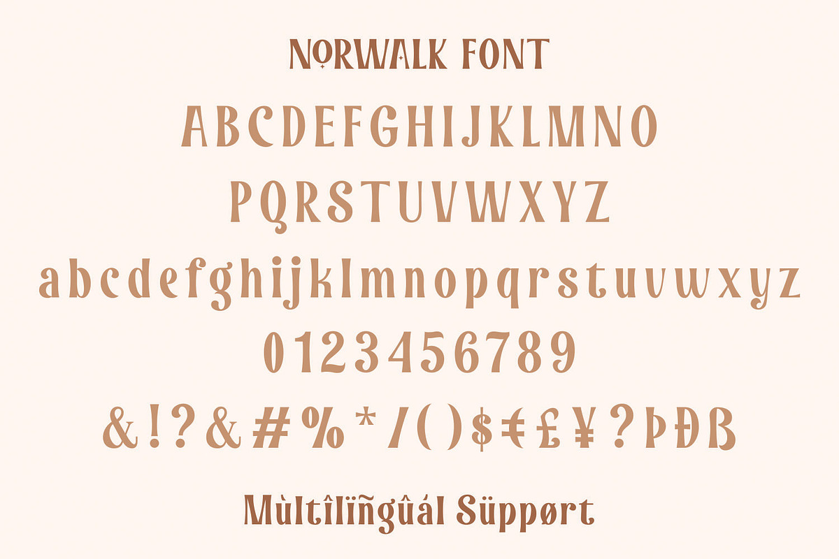 NORWALK, a Serif Font by Umitype (Photo 10 of 11)