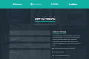 Flatfy - Responsive Resume / CV, a Bootstrap Template by Linewp (Thumbnail 4 of 4)