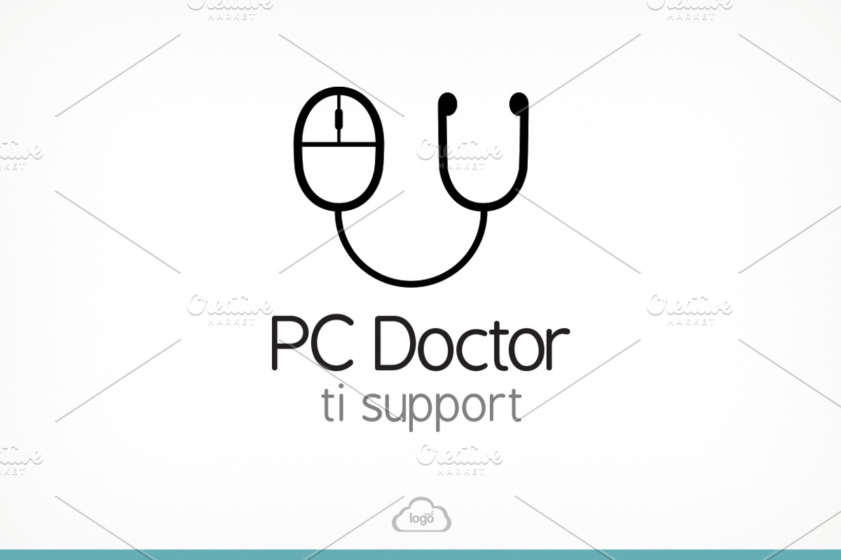 PC Doctor Logo Template, a Branding & Logo Template by Logo Heaven (Photo 3 of 5)