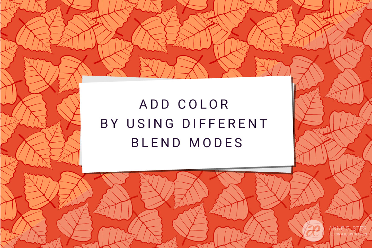 10 Black and White Leaves Patterns, a Pattern Graphic by Anne Elster Design (Photo 5 of 6)