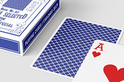 Playing Cards Mockups v4 - 14 Views, an Advertising Mockup by Illusiongraphic (Thumbnail 21 of 26)