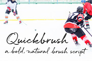 Quickbrush- the bold brush font, a Handwritten Font by Trial by Cupcakes (Thumbnail 6 of 6)