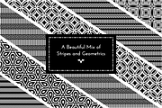 The Tribal Patterns Bundle, a Pattern Graphic by HMJS Designs (Thumbnail 3 of 6)