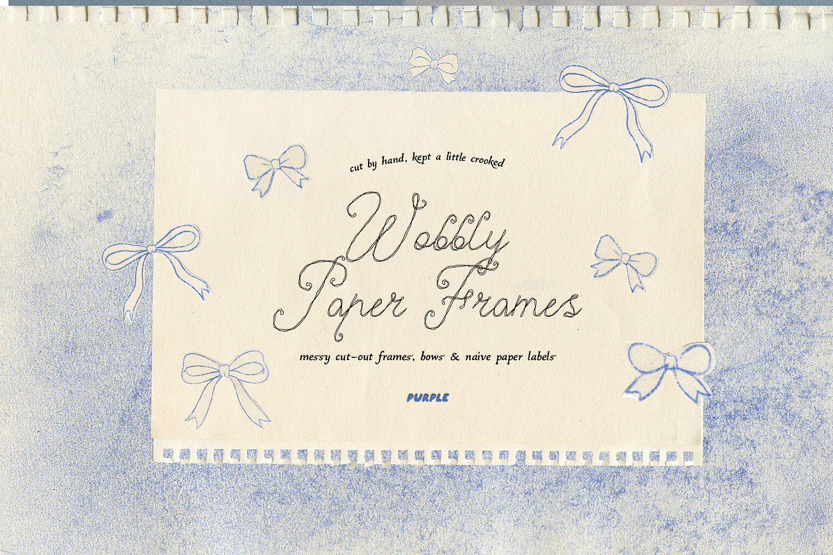 Wobbly Paper Frames, an Object Graphic by Purple (Photo 4 of 9)