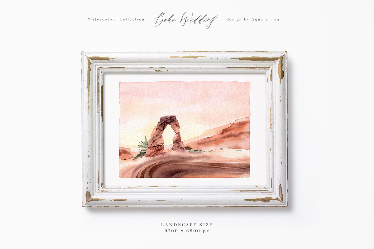 Boho Wedding Illustrations, an Illustration by Aquarellina (Photo 3 of 28)