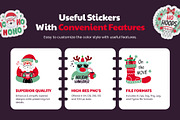 Christmas Stickers, an Emoji Icon by Brickclay (Thumbnail 2 of 9)