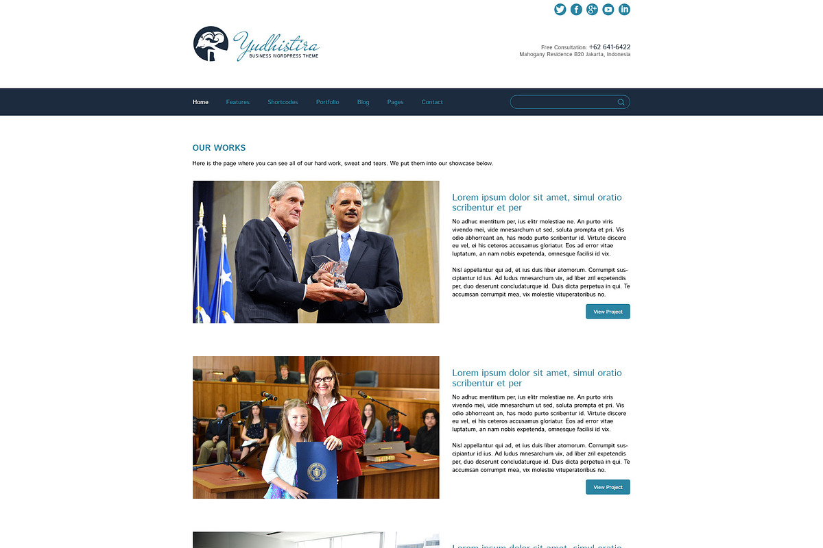 Yudhistira - Multi-Purpose PSD Theme, a Websites & App Template by Tetuko Themes (Photo 5 of 5)