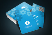 Engineer Business Card + Bonus, a Business Card Template by Rafael Oliveira (Thumbnail 3 of 5)