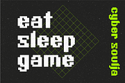 Cyber Soulja, a Sans Serif Font by HipFonts (Thumbnail 3 of 10)