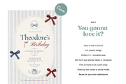 Whimsical Birthday Boy Invitation, an Invitation Template by heynomi (Thumbnail 6 of 19)