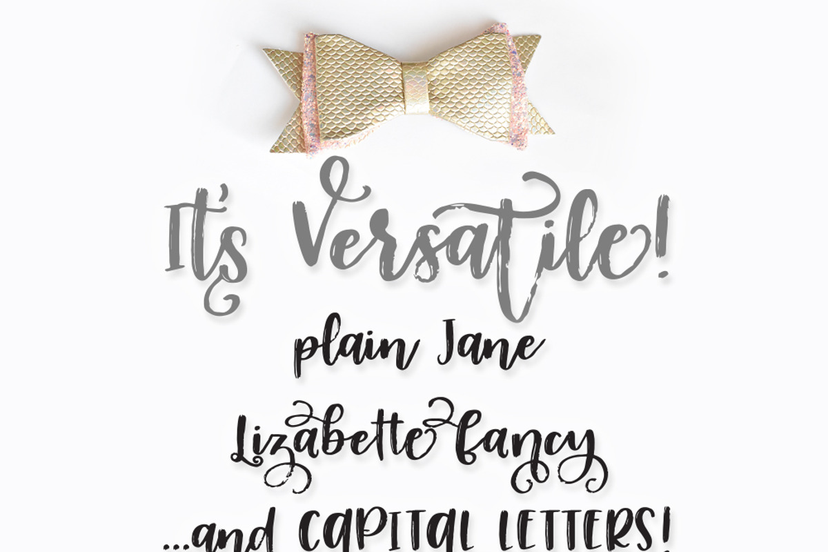 Lizabette Font preview 4