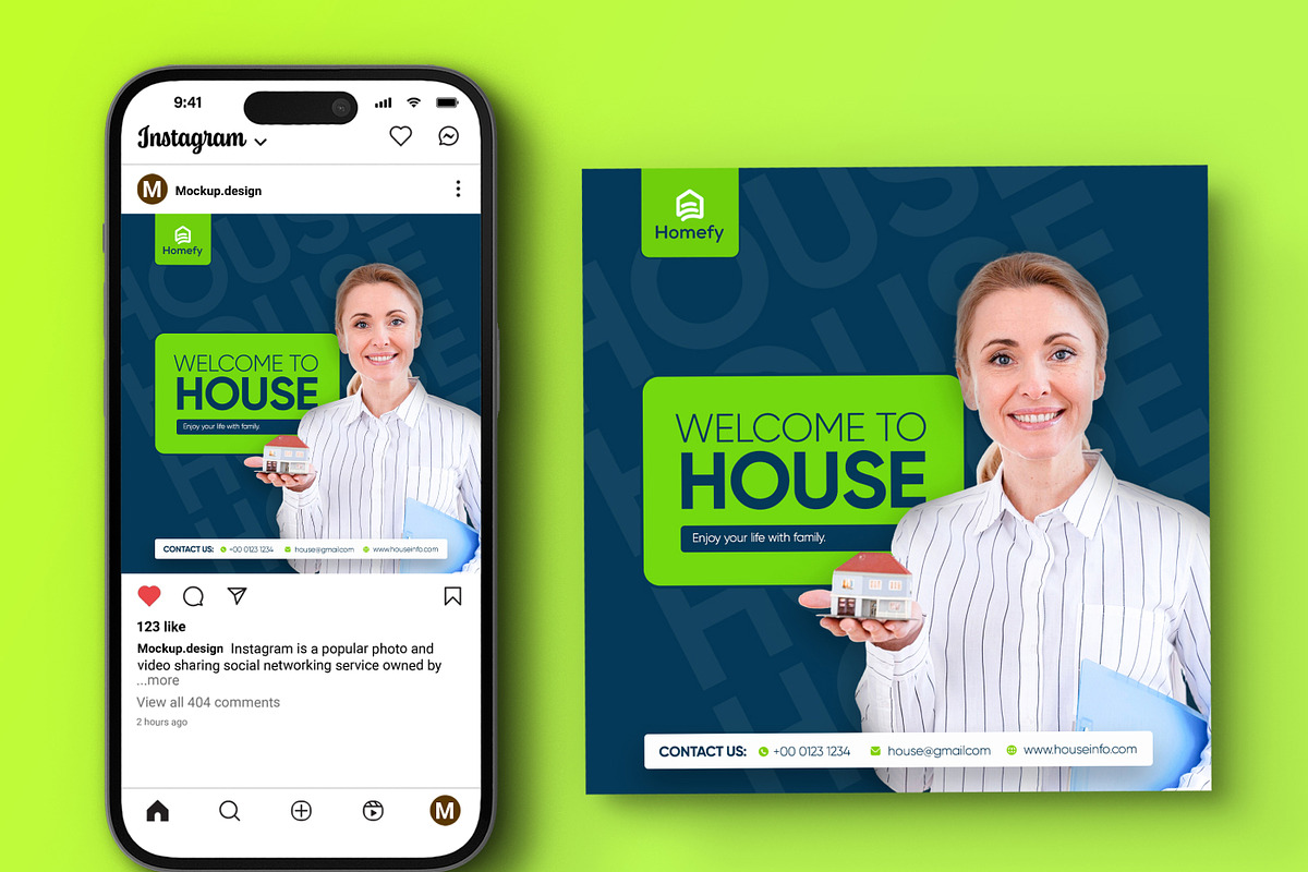 Real Estate Social Media Carousel, a Social Media Template by Soulfuldesignstudio (Photo 3 of 9)
