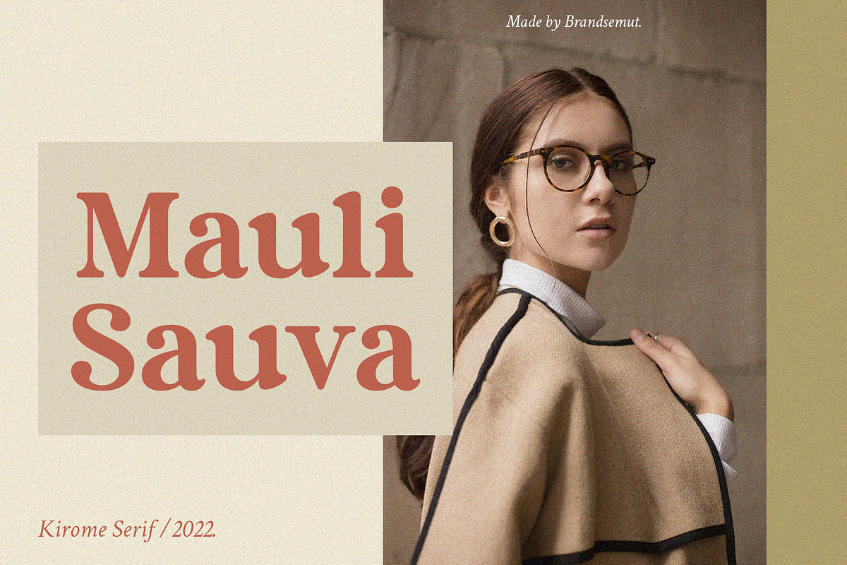 Kirome – Modern & Beauty Serif, a Serif Font by BrandSemut (Photo 2 of 12)