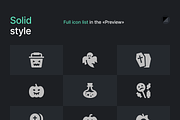 Basicons / Halloween / Full pack, a Duotone Icon by Danil Polshin (Thumbnail 4 of 6)