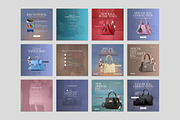 Handbag Social Media Marketing Kit, a Social Media Template by thedesignsource (Thumbnail 3 of 6)