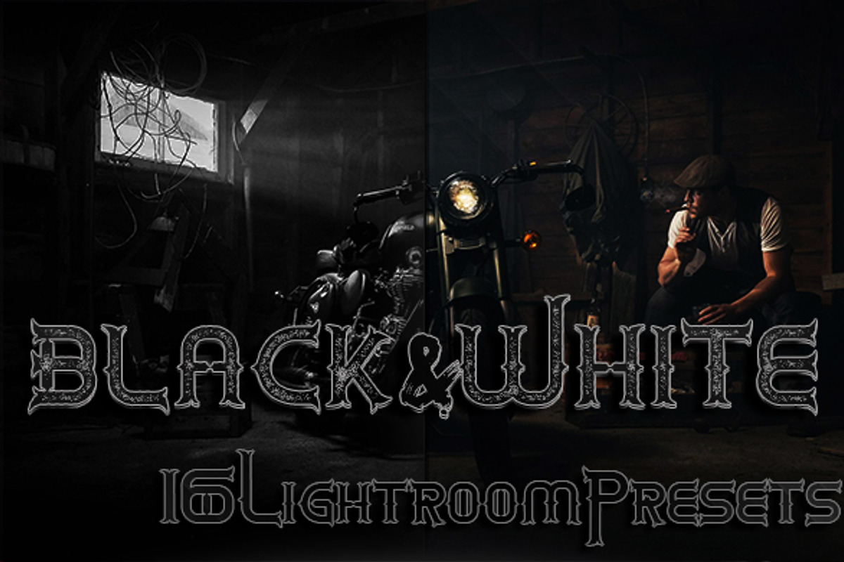 Black & White Pro Lightroom Presets