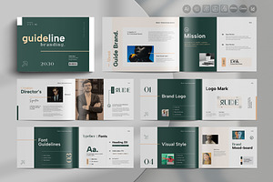 Brand Guideline Template, a Brochure Template by StyleArt