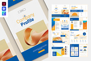 Company Profile, a Brochure Template by WOWPro (Thumbnail 1 of 10)