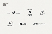 Geometric Animals | Cut-out Vectors, an Object Graphic by line & plane (Thumbnail 4 of 8)
