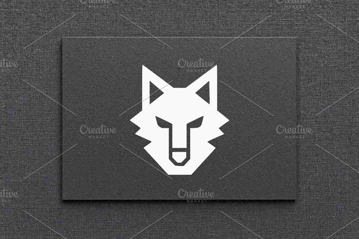 Wolf Head Vector Logo, a Branding & Logo Template by Vectorium Studio (Photo 4 of 4)