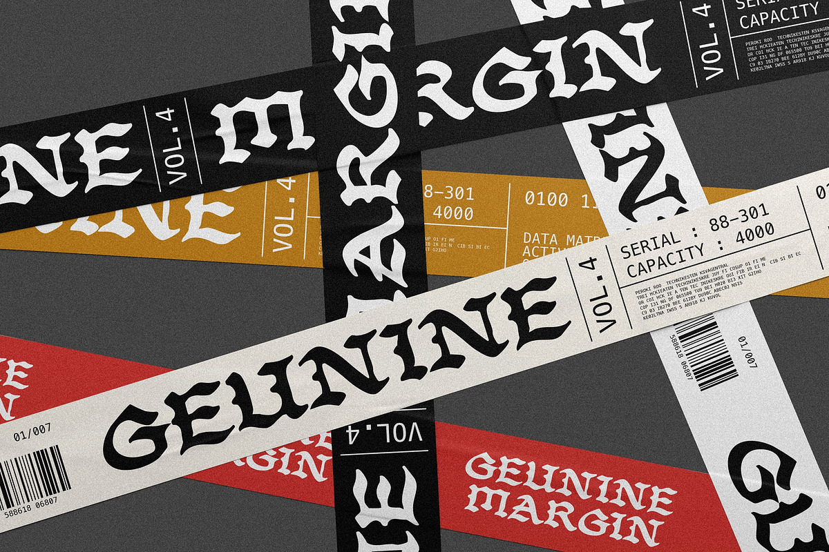 Bandosa - Handmade Blackletter Font, a Blackletter Font by Blankids Studio (Photo 10 of 11)