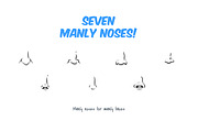 The Manly Face Maker, an Illustration by The Tint Pro (Thumbnail 4 of 9)