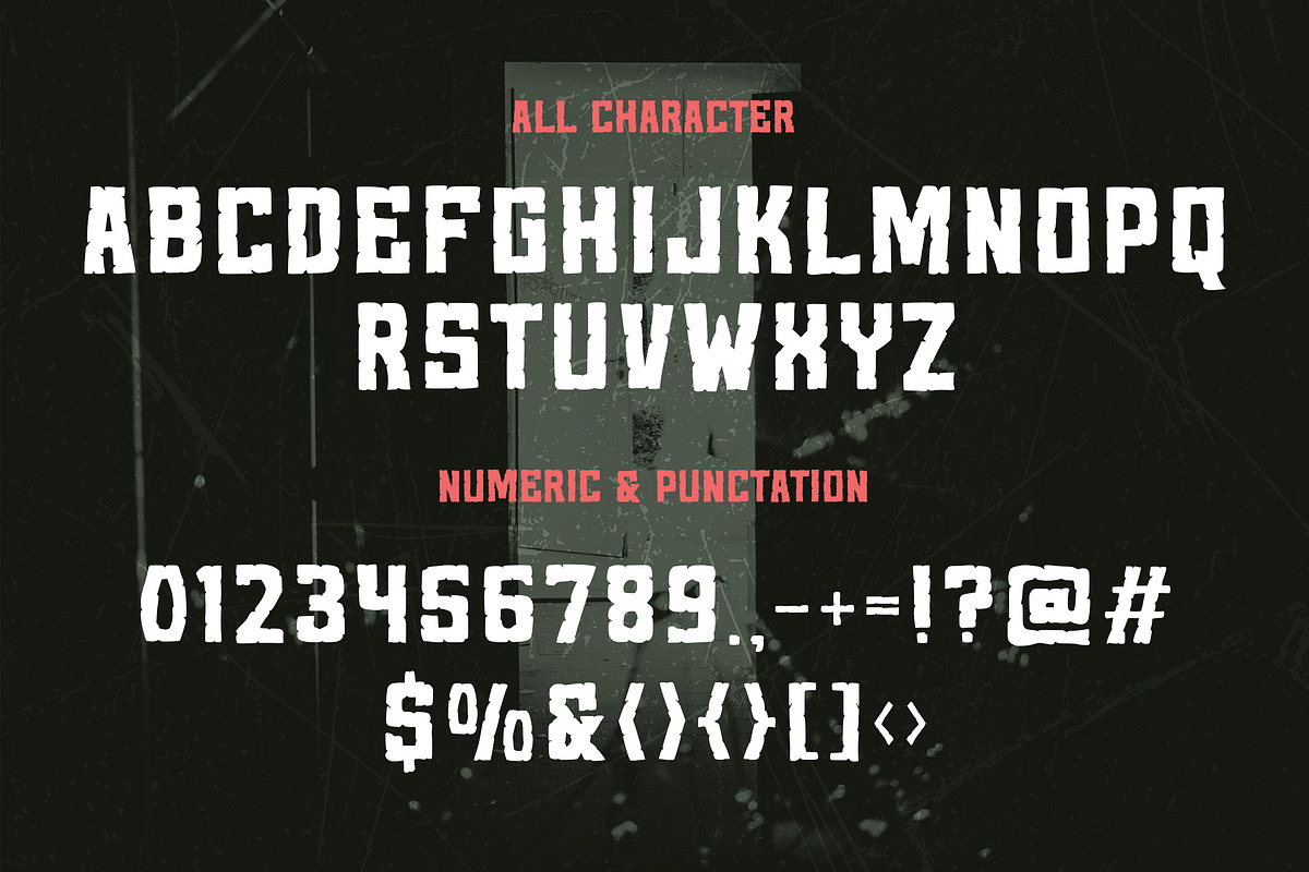 Stone Breaker, a Font by HATFSTUDIO (Photo 4 of 6)