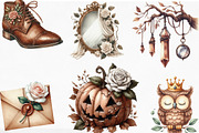 Brown Halloween Clipart, an Illustration by Designking (Thumbnail 4 of 4)