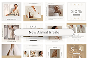 Minimalist Instagram Canva Templates, a Social Media Template by Saga Design Studio (Thumbnail 4 of 8)