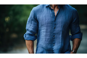 breathable wrinkled fabric blue ai, a Beauty & Fashion Photo by pikepicture