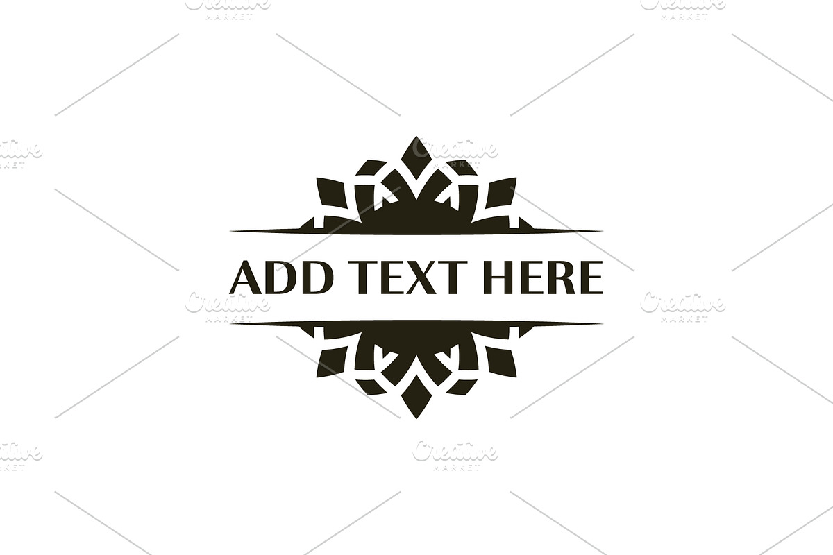 Ornamental Abstract Flower Mandala, a Branding & Logo Template by Rasagama Studio
