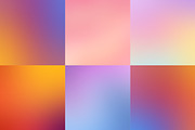 55 Blurred gradient backgrounds, a Texture Graphic by karetniy (Thumbnail 9 of 10)