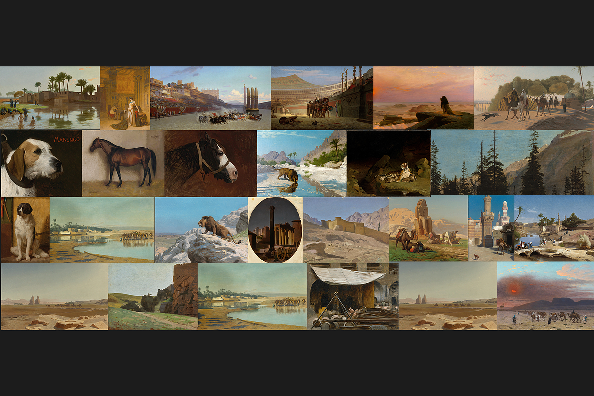 170+ Jean-Léon Gérôme Paintings, a Person Illustration by Digital Museum (Photo 8 of 12)