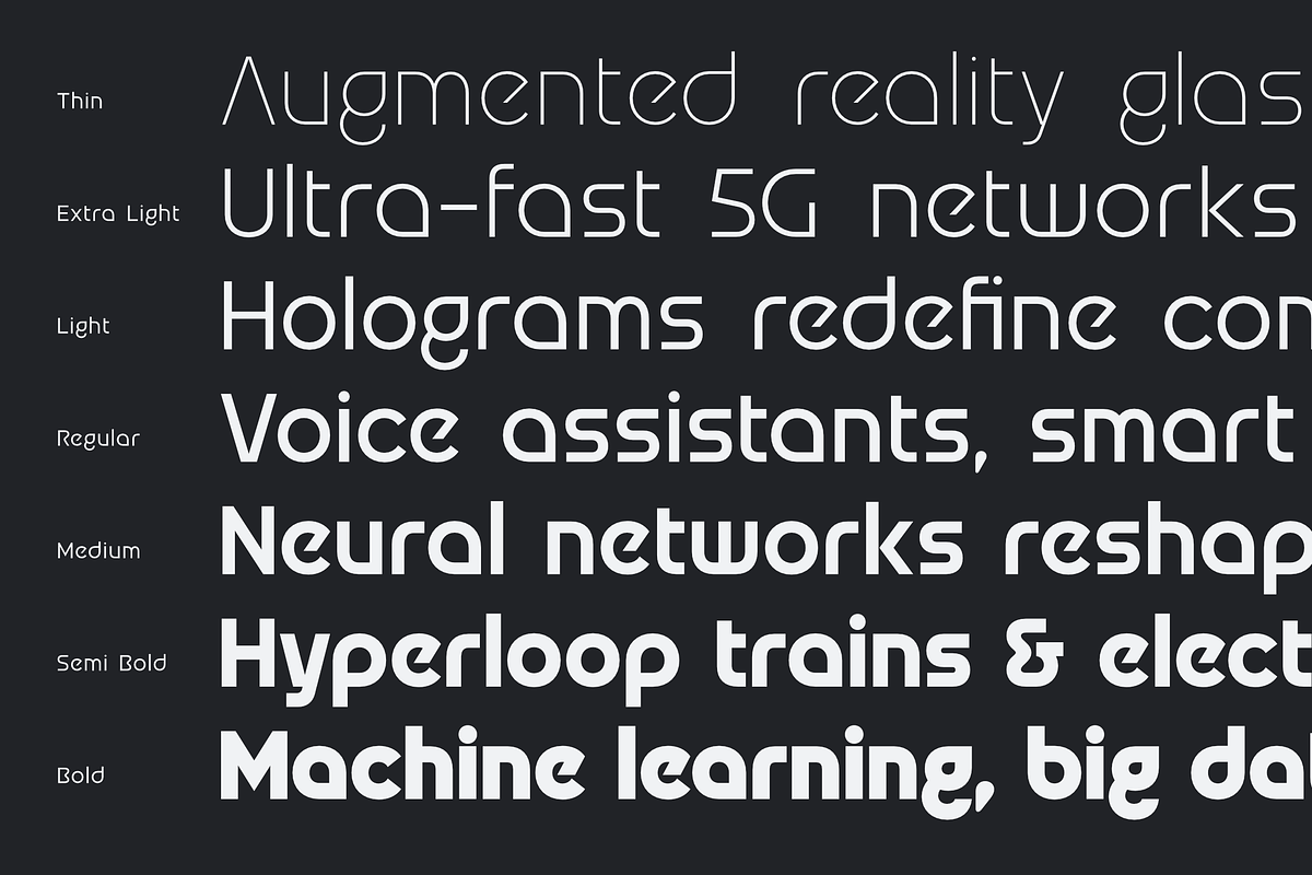 Aonic - Geometric Logo Typeface, a Sans Serif Font by Sign Studio (Photo 10 of 15)