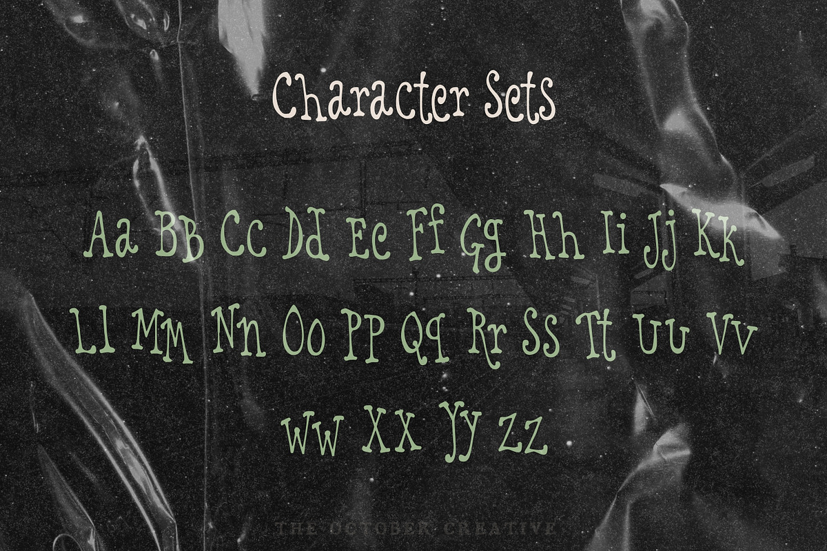 Hannah Has Secrets Wobbly Font, a Serif Font by The October Creative (Photo 3 of 8)
