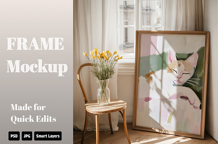 Frame Mockup 5x7 Ratio