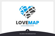 Love Map Logo Template, a Branding & Logo Template by LOGOMAGINE (Thumbnail 7 of 16)