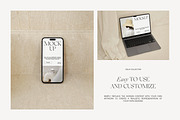 iPhone MacBook Book Mockups, an iPhone Mockup by Feel This (Thumbnail 5 of 11)