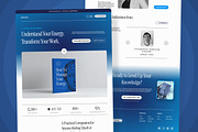 Mansons - Educational Ebook Landing, a Landing Page Template by twinstd (Thumbnail 3 of 5)
