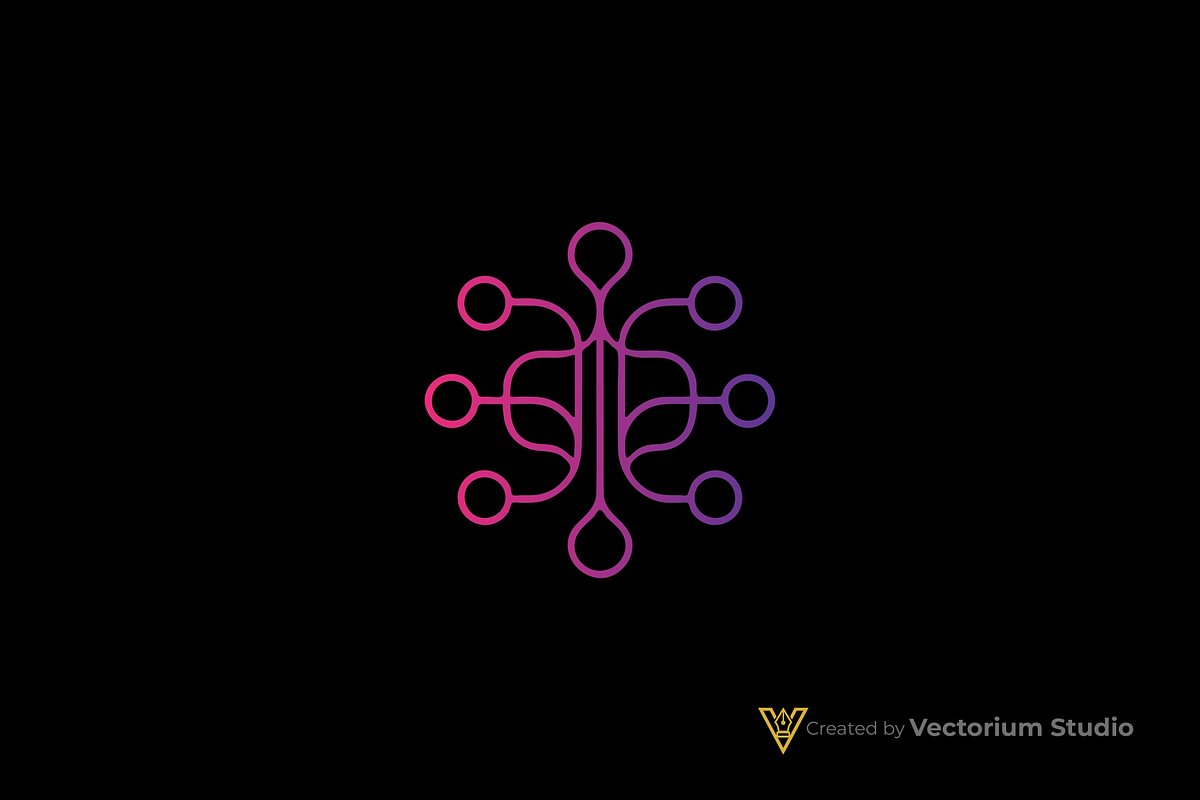 Abstract Network Tech Logo, a Branding & Logo Template by Vectorium Studio (Photo 7 of 16)