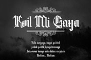 Omerta - Simple Blackletter Font, a Blackletter Font by Anomali Creatype (Thumbnail 5 of 6)