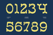 CS Mexico Stamp, a Serif Font by Craft Supply Co. (Thumbnail 4 of 8)