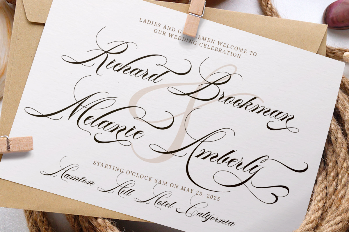 Absolute Bernaby, a Script Font by HKL Studio (Photo 5 of 10)