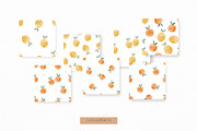 Lemon & Orange - cute watercolor set, an Object Graphic by Cute And Wild (Thumbnail 5 of 5)
