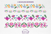 Mexican Folk Hand-Drawn Art, a Decorative Illustration by Decor Lines (Thumbnail 5 of 10)
