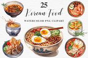 Korean Food Ramen Noodles Asian PNG, a Food Illustration by Rabbit Heart (Thumbnail 1 of 6)